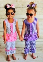 kL-OF-004 boutique outfits kids clothes girls boutique clothing back to school outfits girls summer outfits boutique clothing