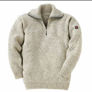Knitted Men Latest Stylish Check Winter Sweater