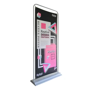 Kocai factory door stand roll up stand standard size of roll up banner printing