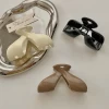 korean new design 2021 girls acrylic acetate mini hair claws heart accessories clip