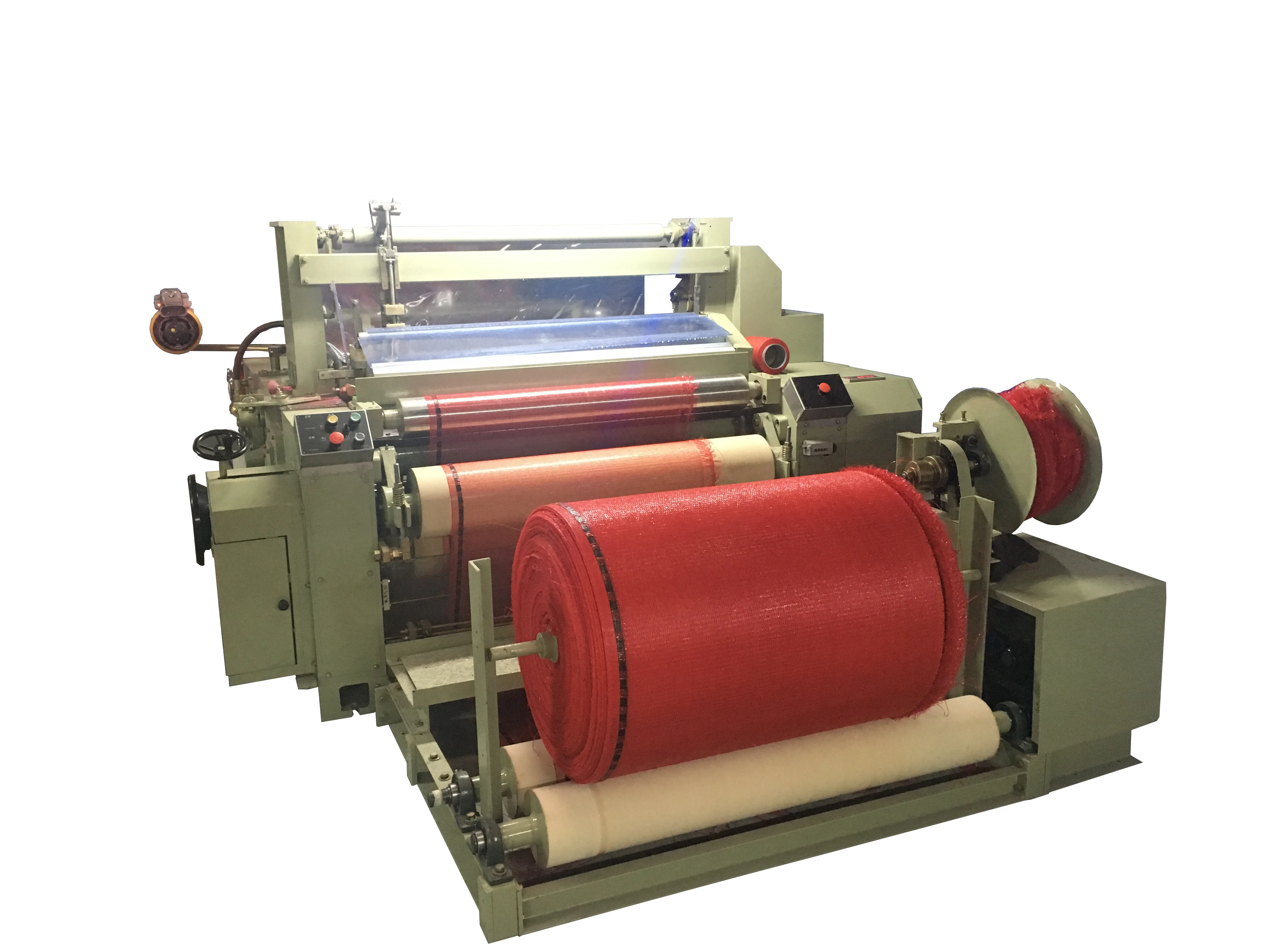 L sewing flat tape PP leno bag machine/leno rolls weaving machine onion bag machine