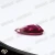 Import lab created red corundum pear cut clear ruby loose gemstone from China