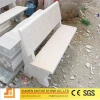 Landscaping Stone Granite Bench With Back