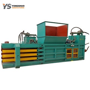 Large medium small automatic horizontal Hydraulic scrap baling press machine