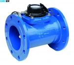 Large Size Class B Multi Flow Cast Iron Water meter Woltman Water Meter wet Type liquid sealed