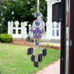 Latest Design Home Decor item Seven Chakra Blessing Hamsa Hanging for Home and Garden Decoration with Custom Service Provided