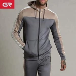Latest Design Private Label Slim Fit Sports Tracksuit Custom Mens Sportswear