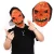 Import LDD740  Pumpkin Cute Mask Halloween Masquerade For Decoration Party Mask from China