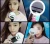 Import LED Selfie Beauty Flash Light Phone Camera Photography Ring Light from China