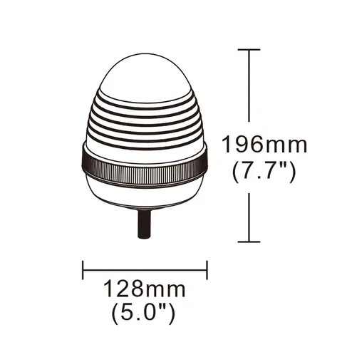 Buy Led Warning Light Classic Design Smd Beacon Single Bolt Version For ...
