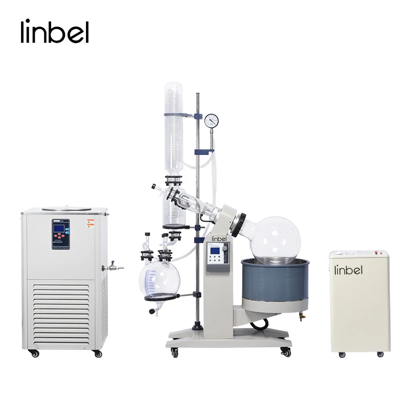 Linbel 50l Lab Crystallizer Perfume Laboratory Equipment Rotary