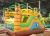 Import lion inflatable paradise forest jungle jumping bouncer for kids from China