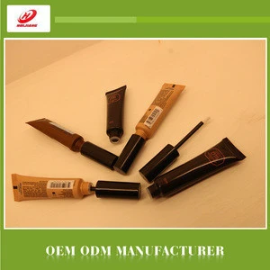 lipstick /mascara cosmetic plastic tube with brush