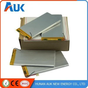 Lithium Polymer Battery 3.7v 1112086 6800mah With Real Capacity Widely Used in PDAs