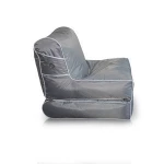 Foldable Lazy Lounger Sunbed Bean Bag Recliner Living Room Sofa