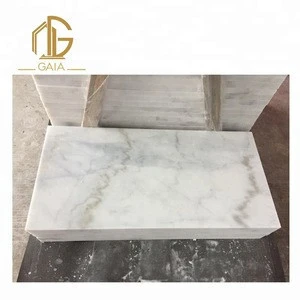 Local quarry China grey veins white marble