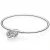 Import Lock your promise of Regal Heart Logo Padlock Crown O Bracelet 925 Sterling Silver Bead Bracelet Bracelet Accessories from China