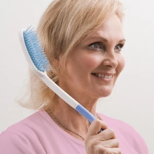 Long Handle Hair Comb and Brush Set Beauty Hair Applicable to Elderly Common Comb Plastic