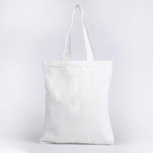 Long Handle NATURAL Color 100% Cotton Tote Bags Ecofriendly Super Strong Great Choice For Schools Promotion
