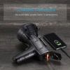 Long-lasting Strong spotlight heavy duty flashlight waterproof IP67 for maritime searching spotlight