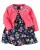 Import Low MOQ Wholesale Baby Girl Floral Print Cardigan Dress from China