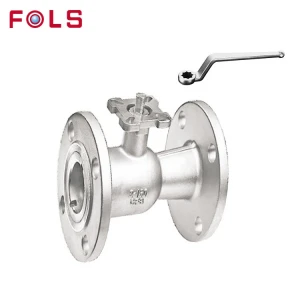 Low price manual stainless steel 2-pc safety valve fire safe standard fanged ball valve
