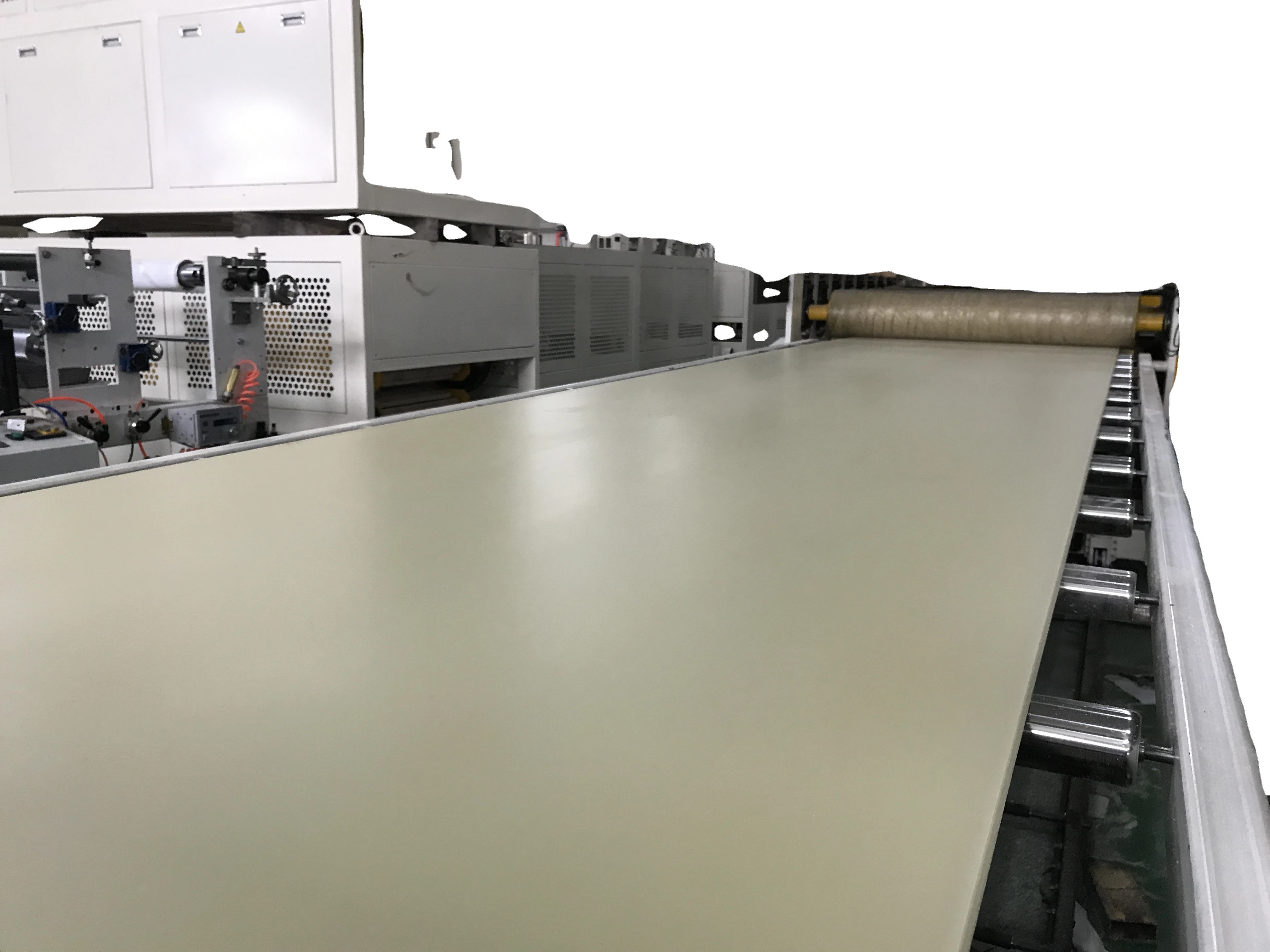 Low Price Plastic Wood Floor Panel Production Line Furniture Making Machine