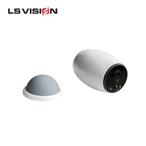 LS VISION Smart 2 Way Audio Cloud TF Card Storage Home Outdoor Waterproof Wireless CCTV Security WiFi Battery Powered IP Camera