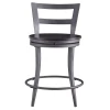 Luxury counter height ergonomic bar stool high chair