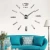Import Luxury DIY Wall Sticker Clock Home Living Room Decor Mirror Clock Wholesale Wall Clocks from China