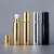 Import Luxury Gold Silver Black Color Shiny UV Printing 5ml 10ml Glass Essential Oil Perfume Oil Roll On Bottle from China