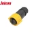Import M25 4pin Waterproof Connector with Dust Cover, Multi - pin Male Plug and Female Socket For Led Lighting Power from China