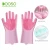 Import Magic Silicone Dishwashing Gloves Wash Scrubber for Household Cleaning from China