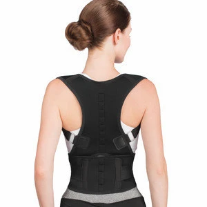 Magnetic Back Lumbar Adjustable Support Improve Shoulder Posture Back Brace Posture Corrector for Lower and Upper Back Pain