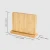 Import magnetic knife block holder with bamboo material from China