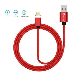 Magnetic Micro USB C Fast Charging Mobile Phone Usb Data Cable