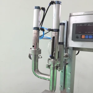 Manual Corn oil weighing and filling machine