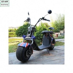 Manufacture Max Speed 75KM/H 3000W Adults Electric Motorcycle Chopper Scooter for sale