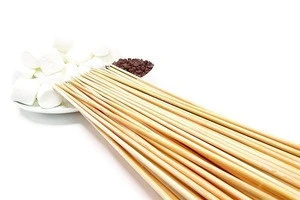 Manufacturer BBQ Tools Hot Sale Disposable Kebab round Bamboo Stick/Skewer Barbecue Stick