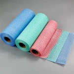 Manufacturer Disposable Kitchen Paper Towel 50pieces Reusable Non Woven Cleaning Cloths Dish Cleaning Towel Lazy Rag