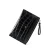 Import Manufacturer of women coin purse 2021 Korean style zipper leather croc wallet thin long design orange purses card holder clutch from China