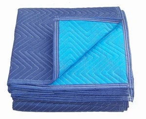 Manufacturer supply moving blankets waterproof furniture moving packing blankets 72*80