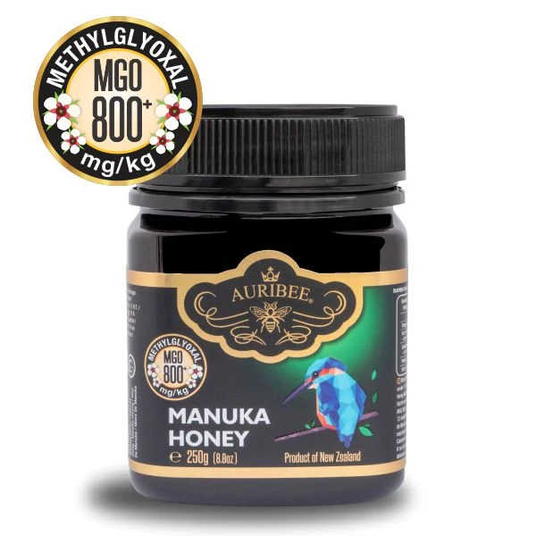 Manuka Honey MGO800 250g jar Product of New Zealand, high potency honey