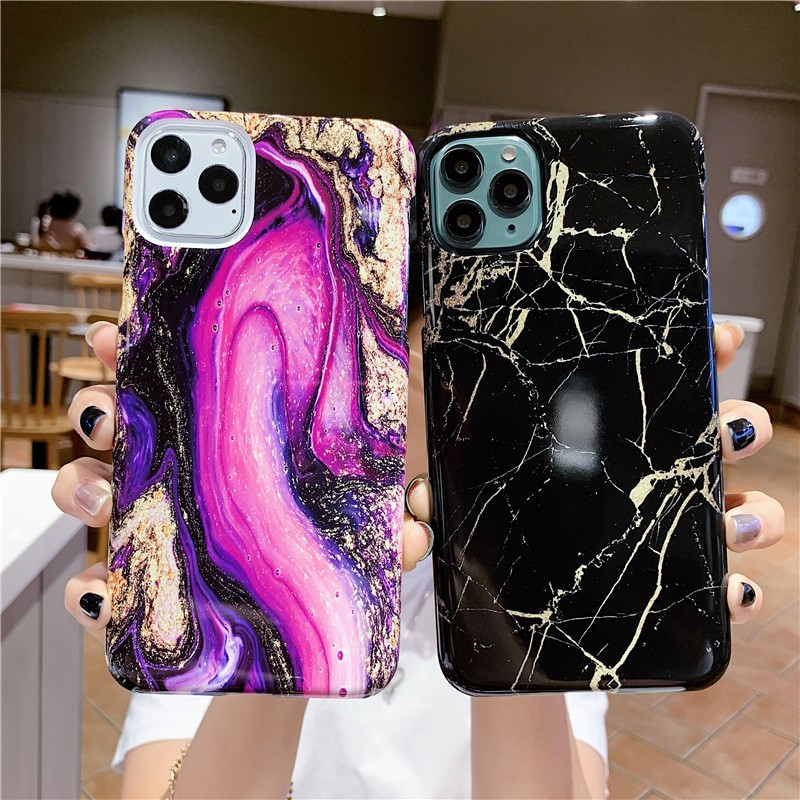 Marble Phone Case For iPhone 11 Pro max /11 Pro/11 Fashion Abstract Art Marble Case For iPhone 8/7/XS Max/XR Hard PC Back Cover