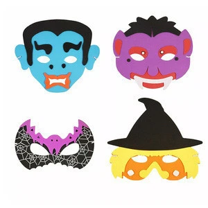 Mask Birthday Party Supplies EVA Foam Animal Masks Cartoon Party Dress Up Costume Zoo Jungle Mask Party Decoration FOR kid