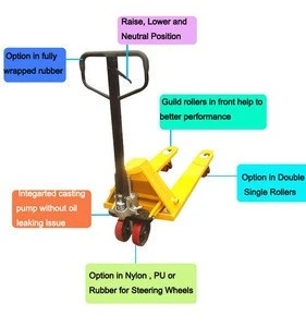 material handling tools hot sale good quanlity hydraulic hand pallet truck /Pallet trolleys