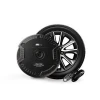 MBQ Audiophile universal car sound system woofer speaker with amplifier 380W Aluminum Spare tire powered subwoofer