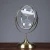 Metal decorative sand timer hourglass , Personalized promotional desktop decor globe sand clock