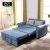 Import Metal frame sofa bed fabric type that general used in double sofa bed room, same style as sofa cum bed with storage as double s from China