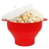 Microwave Popcorn Popper, Silicone Popcorn Maker, Collapsible Bowl Popcorn Bag